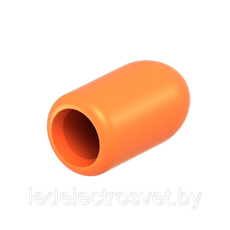 Колпачок GR KS 3,9 OR защитный, для срезанных концов проволочного лотка под Ø3,9мм, оранжевый, полиэтилен