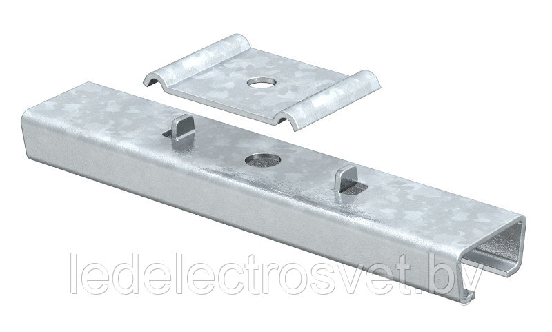 Подвес GMS 170 FS центральный потолочный, с фиксатором, для проволочных лотков, В=170мм, конв. оцинк.