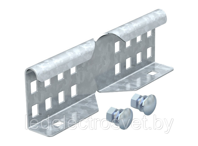 Соединитель LWVG 60 FS угловой, для лотков лестничного типа высотой борта 60мм, конв. оцинк. - фото 1 - id-p146033006