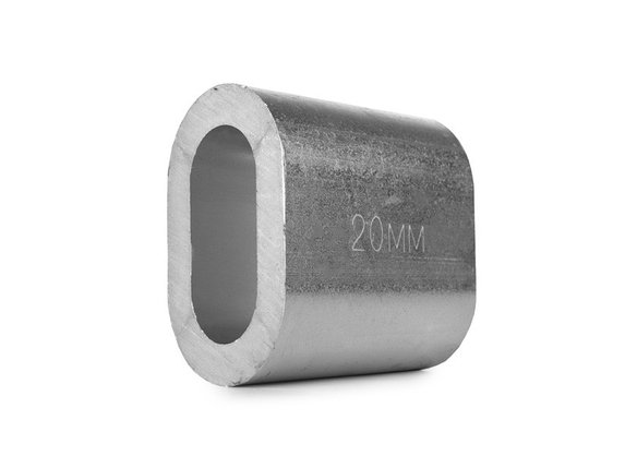 Втулка алюминиевая 20 мм TOR DIN 3093, фото 2