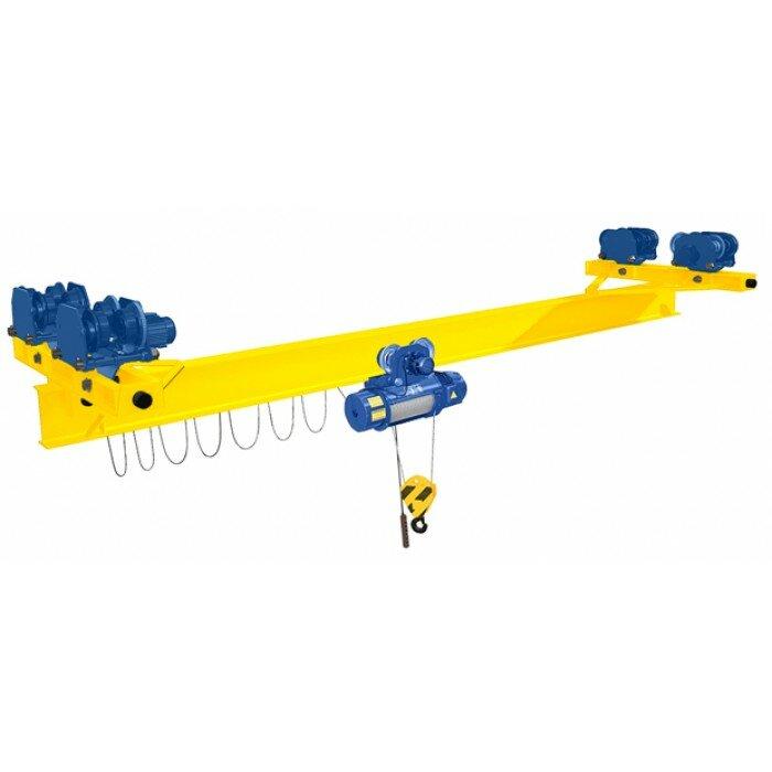 Кран мостовой однобалочный подвесной однопролётный 
г/п 5 т пролет 15,0 м