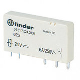 Интерфейсный модуль реле FINDER 10А (= 24В Чувст. пост. тока) / 48.31.7.024.0050.SMA, фото 10