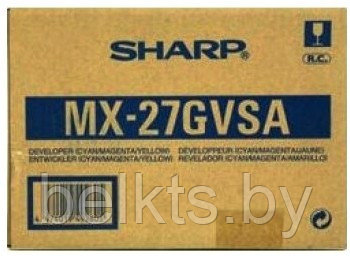 Девелопер для Sharp MX-27GVSA CMY (ОРИГ)