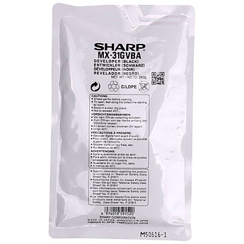 Девелопер для Sharp MX-31GVBA Black (ОРИГ)