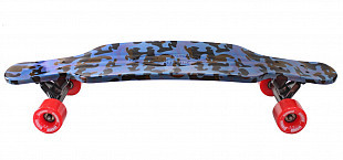 Лонгборд Y-Scoo Longboard Shark TIR 31 408-Ba Blue Army - фото 3 - id-p146102398