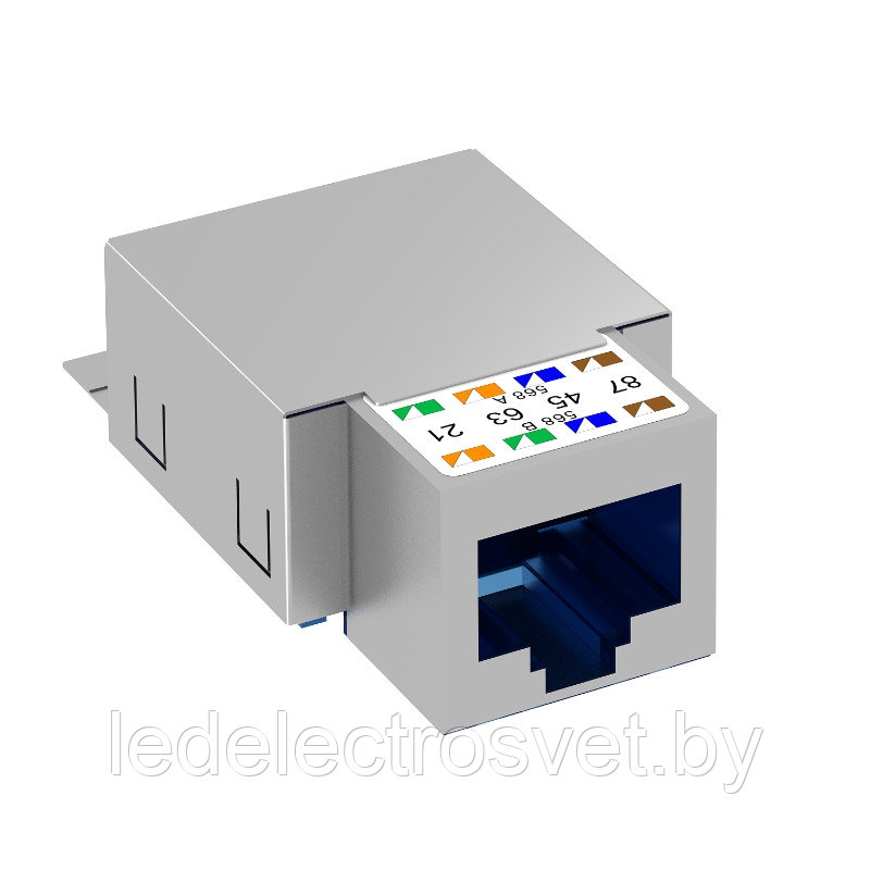 Разъем ASM-C6 G, RJ45, FTP кат 6, для корпусов DTG-2RM, DTS-2RM