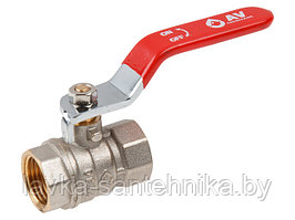 Кран шаровый 1/2" вн.-вн. ручка PN30 AV Engineering