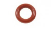 O-Ring, уплотнительное кольцо (прокладка) кофемашины Saeco 7mm*4mm*1,5mm красная