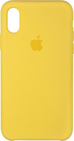 Чехол Silicone Case для Apple iPhone X Max / iPhone XS Max, #51 Canary yellow (Канареечный)