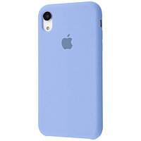 Чехол Silicone Case для Apple iPhone XR, #5 Lilac cream (Аметистовый)