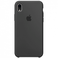 Чехол Silicone Case для Apple iPhone XR, #15 Dark Gray (Темно-серый)