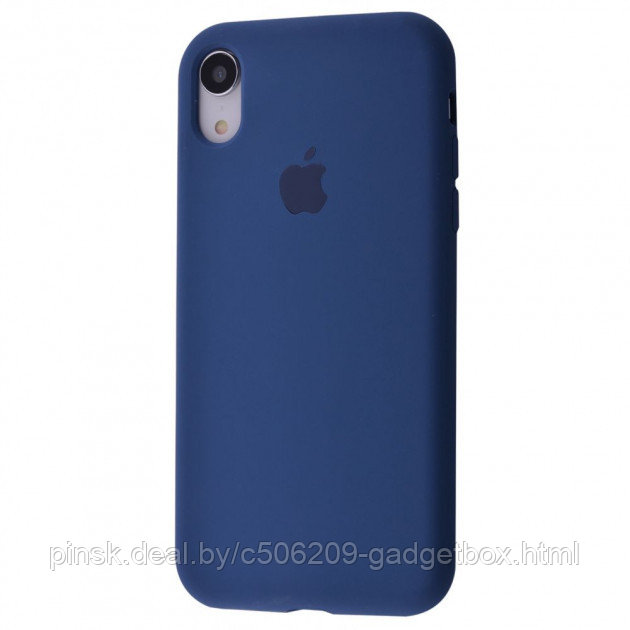 Чехол Silicone Case для Apple iPhone XR, #20 Blue Cobal (Синий кобальт) - фото 1 - id-p146124409