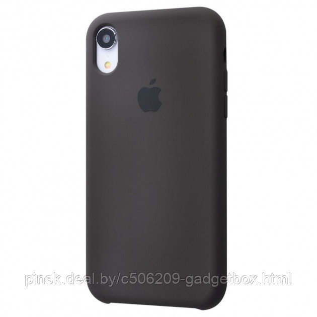 Чехол Silicone Case для Apple iPhone XR, #22 Cocoa (Шоколадный) - фото 1 - id-p146124411