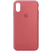 Чехол Silicone Case для Apple iPhone XR, #25 Camellia (Красная роза)