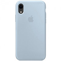 Чехол Silicone Case для Apple iPhone XR, #26 Mist blue (Серый)