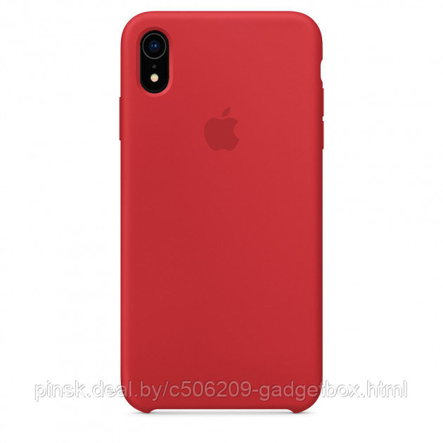 Чехол Silicone Case для Apple iPhone XR, #29 Product red (Коралловый) - фото 1 - id-p146124418