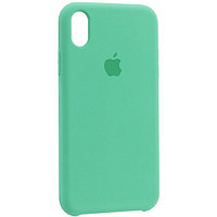 Чехол Silicone Case для Apple iPhone XR, #43 Aquamarine (Аквамарин)