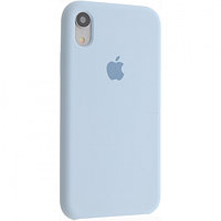 Чехол Silicone Case для Apple iPhone XR, #44 Sky blue (Небесно-голубой)