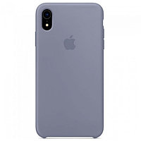 Чехол Silicone Case для Apple iPhone XR, #46 Lavander gray (Тёмная лаванда)