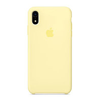 Чехол Silicone Case для Apple iPhone XR, #55 Mellow yellow (Лимоный)