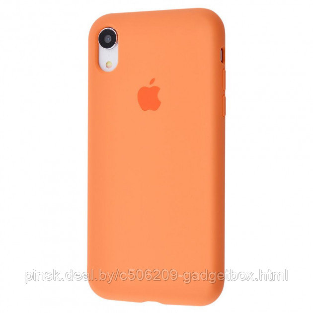 Чехол Silicone Case для Apple iPhone XR, #56 Papaya (Папайя) - фото 1 - id-p146124445