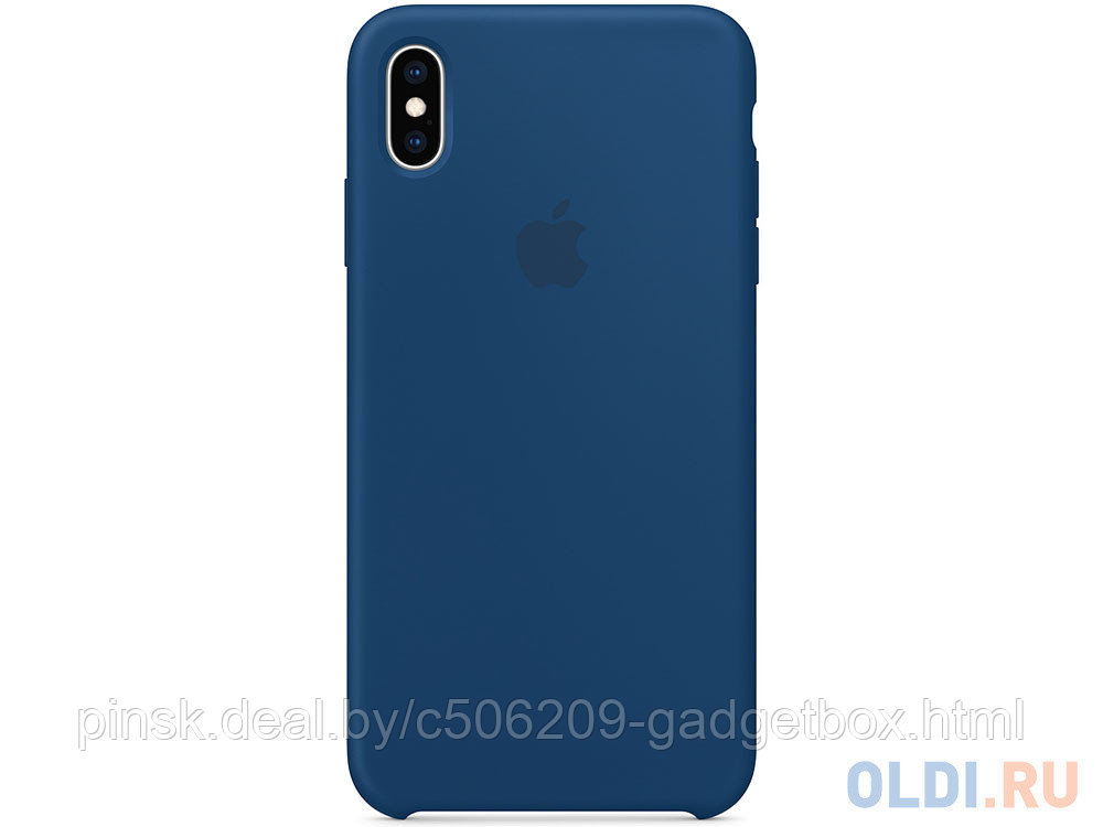 Чехол Silicone Case для Apple iPhone XR, #57 Midnight blue (Синяя сталь) - фото 1 - id-p146124446