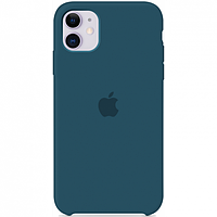 Чехол Silicone Case для Apple iPhone 11, #35 Cosmos blue (Космический синий)