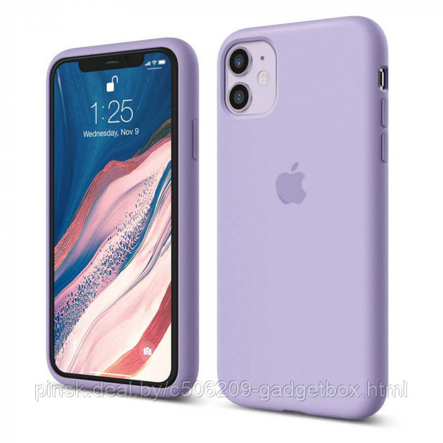 Чехол Silicone Case для Apple iPhone 11, #41 Viola (Фиолетовый) - фото 1 - id-p146124500