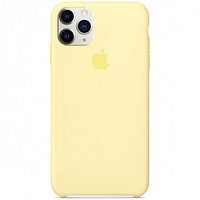 Чехол Silicone Case для Apple iPhone 11, #55 Mellow yellow (Лимоный)