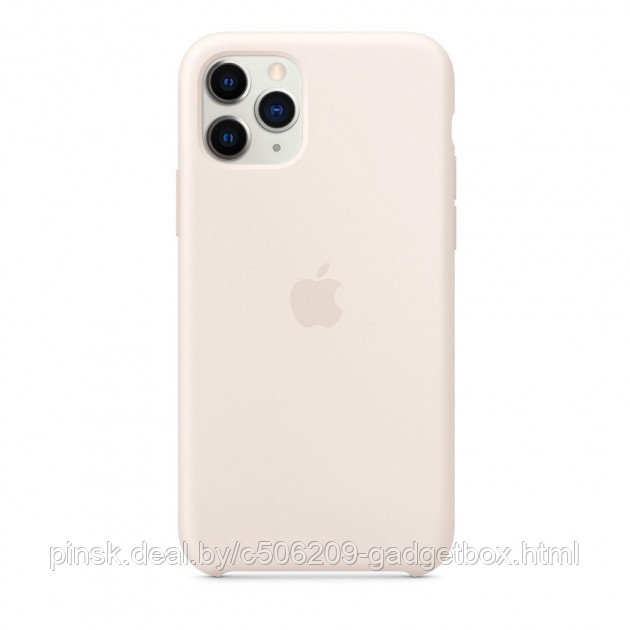 Чехол Silicone Case для Apple iPhone 11 Pro, #10 Antique white (Античный белый) - фото 1 - id-p146124539