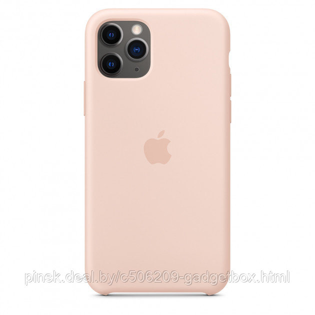 Чехол Silicone Case для Apple iPhone 11 Pro, #19 Pink sand (Розовый песок) - фото 1 - id-p146124548