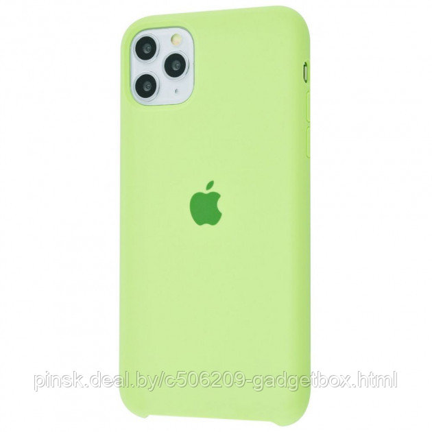 Чехол Silicone Case для Apple iPhone 11 Pro, #31 Grass Green (Зеленый) - фото 1 - id-p146124560