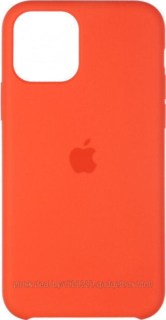 Чехол Silicone Case для Apple iPhone 11 Pro, #42 New apricot (Морковный) - фото 1 - id-p146124571