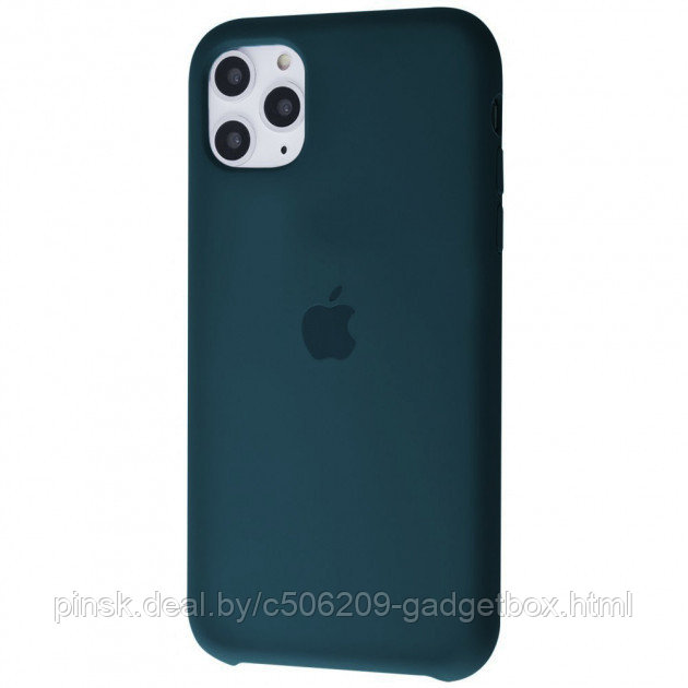 Чехол Silicone Case для Apple iPhone 11 Pro, #49 Pacific green (Океанически-зеленый) - фото 1 - id-p146124578