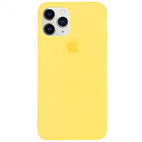 Чехол Silicone Case для Apple iPhone 11 Pro Max, #4 Yellow (Желтый)