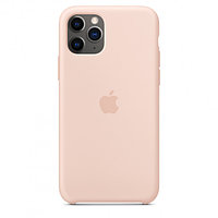 Чехол Silicone Case для Apple iPhone 11 Pro Max, #19 Pink sand (Розовый песок)