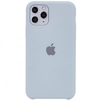 Чехол Silicone Case для Apple iPhone 11 Pro Max, #26 Mist blue (Серый)