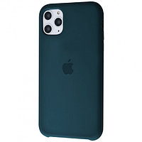 Чехол Silicone Case для Apple iPhone 11 Pro Max, #49 Pacific green (Океанически-зеленый)