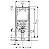 ИНСТАЛЛЯЦИЯ ДЛЯ УНИТАЗА GEBERIT DUOFIX PLATTENBAU 458.125.21.1 С КНОПКОЙ, фото 4