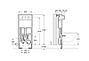 ИНСТАЛЛЯЦИЯ ROCA IN-WALL DUPLO SMART WC A890090800, фото 4