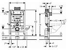 ИНСТАЛЛЯЦИЯ ДЛЯ УНИТАЗА GEBERIT DUOFIX OMEGA 111.003.00.1, фото 2