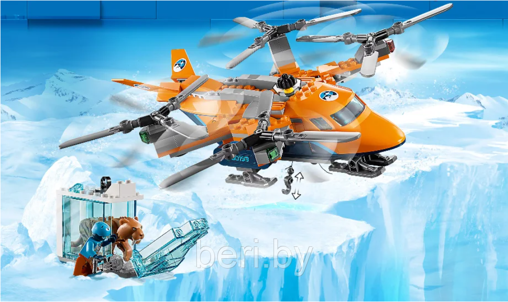 10994 Конструктор Bela "Арктическая экспедиция. Арктический вертолёт", 289 деталей, аналог LEGO City 60193 - фото 10 - id-p146145258