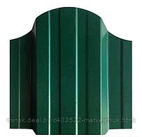 Штакетник двухсторонний глянцевый "Омега 110" 6005 (зеленый мох)