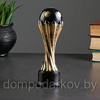 Кубок "Футбол" бронза, 6х6х19см, фото 3