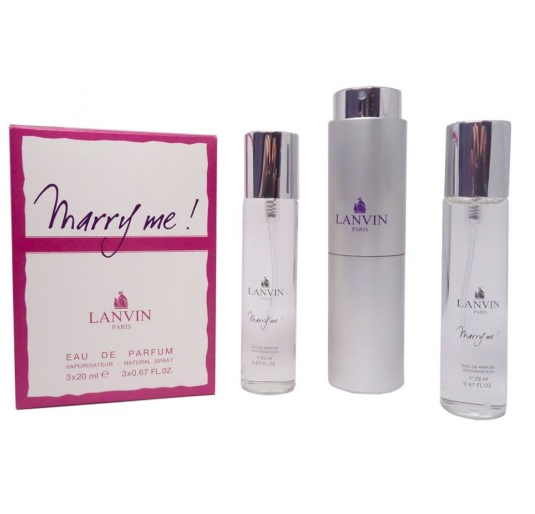 Парфюмерный набор Lanvin Marry Me / edp 3*20 ml