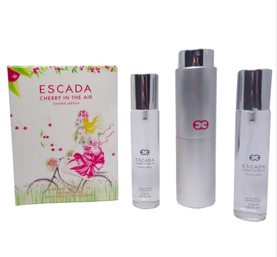 Парфюмерный набор Escada Cherry In The Air / edp 3*20 ml