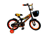 Детский велосипед Favorit Biker 14'' оранжево-черный