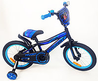 Детский велосипед Favorit Biker 16'' сине-черный