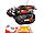 13036 Конструктор MOULD KING "Гоночный автомобиль", красный с ДУ, 391 деталь, Аналог LEGO Technic, фото 3