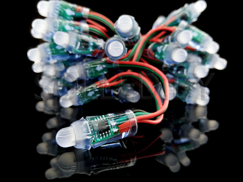 Светодиодный SPI флэш-модуль ARL-D12 5V RGB IP67